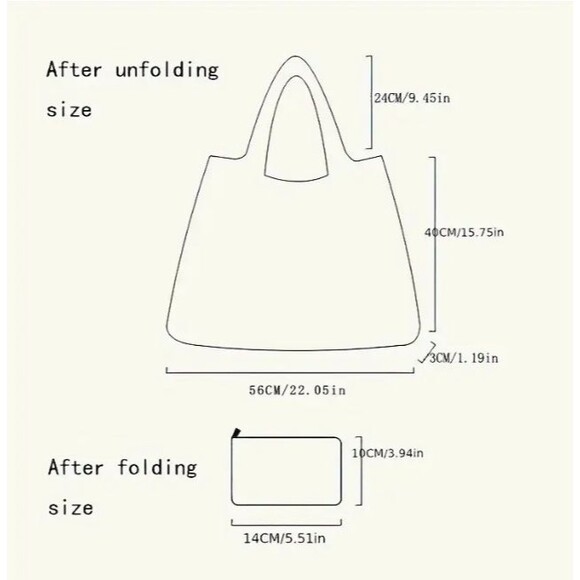 X Large 3D Looking PAINTED FLOWERS Foldable Nylon Reusable Bag 22" Blue White - Picture 8 of 8